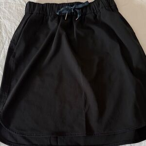 Lululemon Athletica Black Mini Skirt